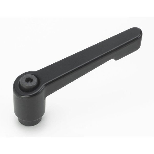 Morton Adjustable Handle, Modern Design, Cast Zinc, M12 Internal Thread, 92mm Handle Length MH-209